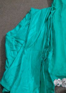 Sea Green  Embroidery Fully Stiched Sout