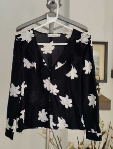 Mango Printed Blouse