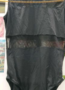 Black Mesh Bodysuit