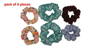 6-Piece Scrunchie Set, Hair Band