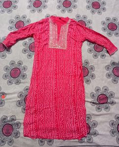 Red Kurti