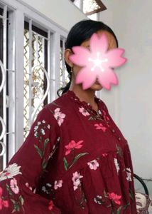 Floral Korean Top 🌸