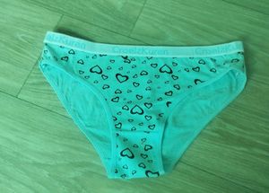 Cute Heart Print Briefs