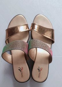 Stylish Gold Flats