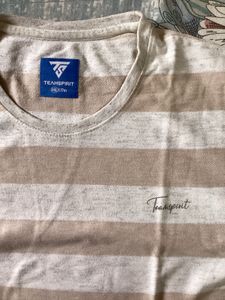 Striped Teamspirit T-Shirt