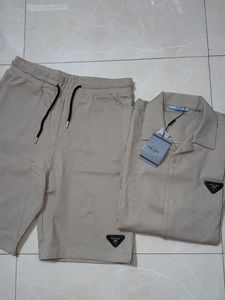 Prada Half Shirt & Shorts Set - New with Ta
