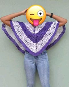 HANDMADE CROCHET PONCHO