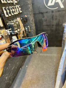 Sporty Iridescent Sunglasses