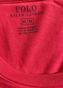 Polo Ralph Lauren Pink Tee Unisex