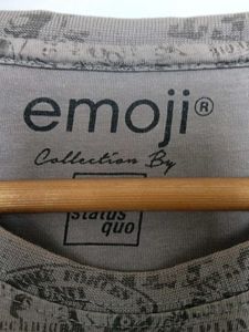 Status Quo Emoji Tshirt L Size