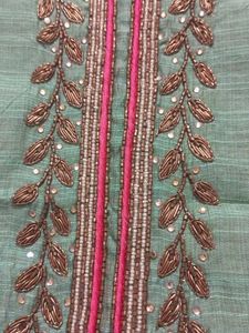 Unstitched Party Wear Suit