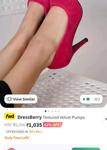 Dressberry Pink Heels