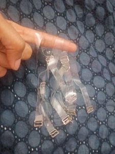 2 Pair Clear Bra Straps+1 Inner Wear Top+1bra