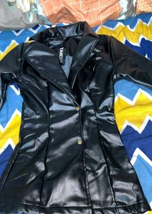 leather trench coat