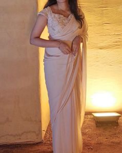 Pastel Pink Saree