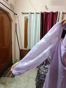 Lilac Chiffon Party Dress