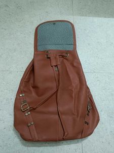 Brown Backpack