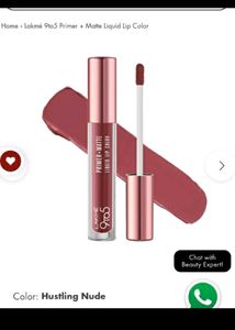 Lakme 9to5 Primer+matte Liquid Lipstick