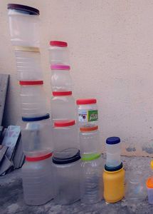 Plastic Storage  Containers Different Sizes