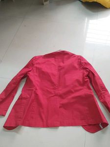 Red Casual Jacket