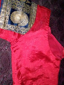 Reddish maroon ♥️ Silk Saree🥻