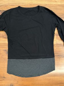 Black Full Sleeves Tee 🖤