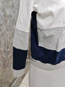 Color Block Crewneck Sweatshirt
