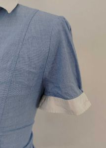 Zara Basic Office Sirean Button Down