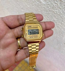 Casio Vintage A168WA-1WDF Stainless Steel Band