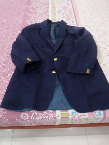 Navy Blue Blazer - Formal Style