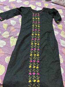 Black Kurta Set
