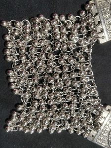 Vintage Style Silver Tone Statement Necklace