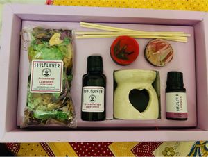 Soulflower Reed Diffuser Set