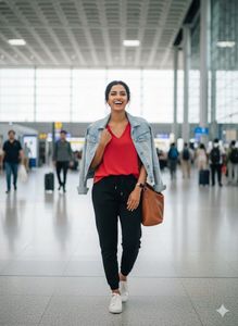 Own the Moment in Poppy Red Zara Luxury! ❤️💃