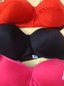 Women Pack Of 3 padded Bra