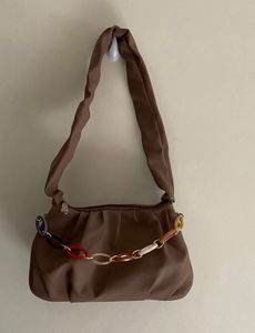 Nude Brown Handbag