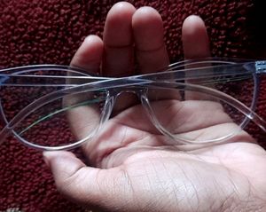 6month Old Lenskart Blu Transparent Eyeglass😇