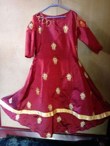 Designer High low kurti with dupatta