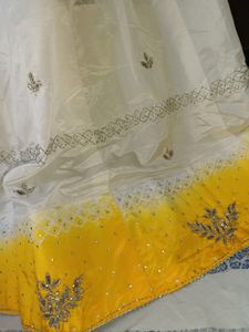 Beautiful Lehenga Choli Dupatta For Haldi Function