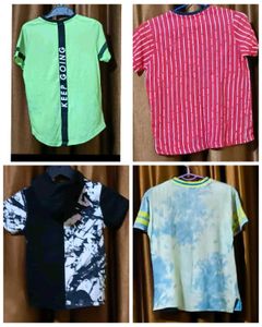 Combo Of 4 Tshirt