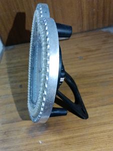 Beautiful heart shaped wall clock or table cloc