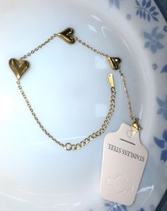 Gold-Plated Love Charm Braclet🎀🎀
