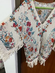 Zara Summer Shrug/top