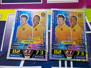 Topps Cricket Attax 2016 Gujarat Team PL