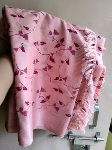 Never Used Peach Pink Saree
