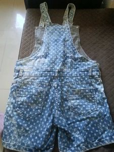 Denim Overalls Short dungree
