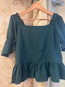 Beautiful Embellished Turquoise Top, Bust- 34/32