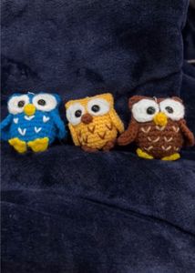 Owl keychain (crochet)