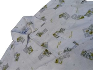 Stylish White Printed Casual Shirt for Men