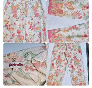 Printed Trousers Fabindia